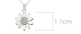 daisy necklace dimensions