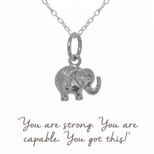 Buy Baby Elephant Necklace | Sterling Silver