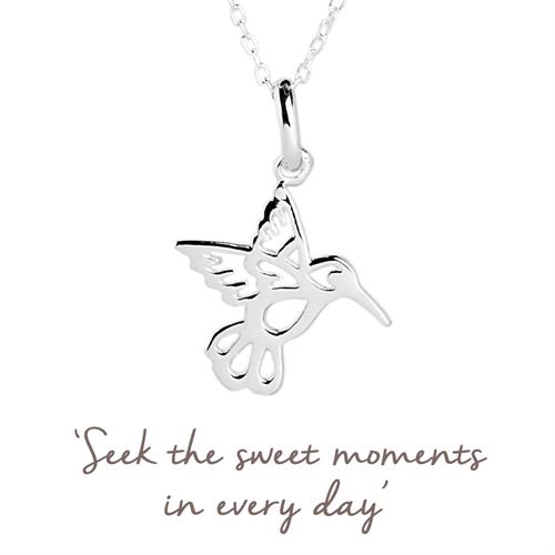 Buy Hummingbird Necklace | Sterling Silver