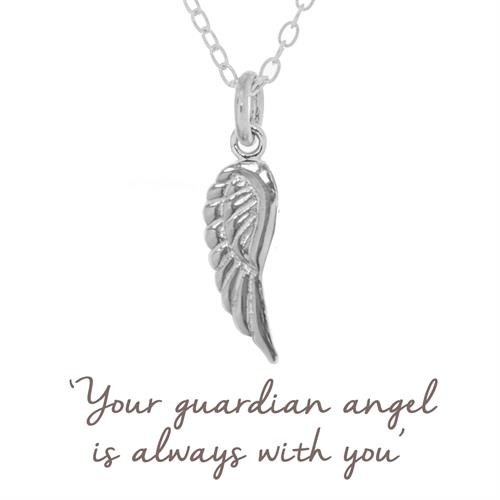 Buy Angel Wing Necklace | Sterling Silver