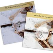Anchor Necklace and Bracelet Gift set for Calmness