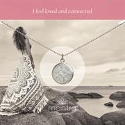 Sterling Silver Mandala Necklace 