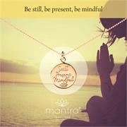 Still, Present, Mindful Yoga Necklace