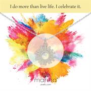 Sterling Silver Celebrate Life Necklace