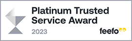 Feefo Platinum Award Winner