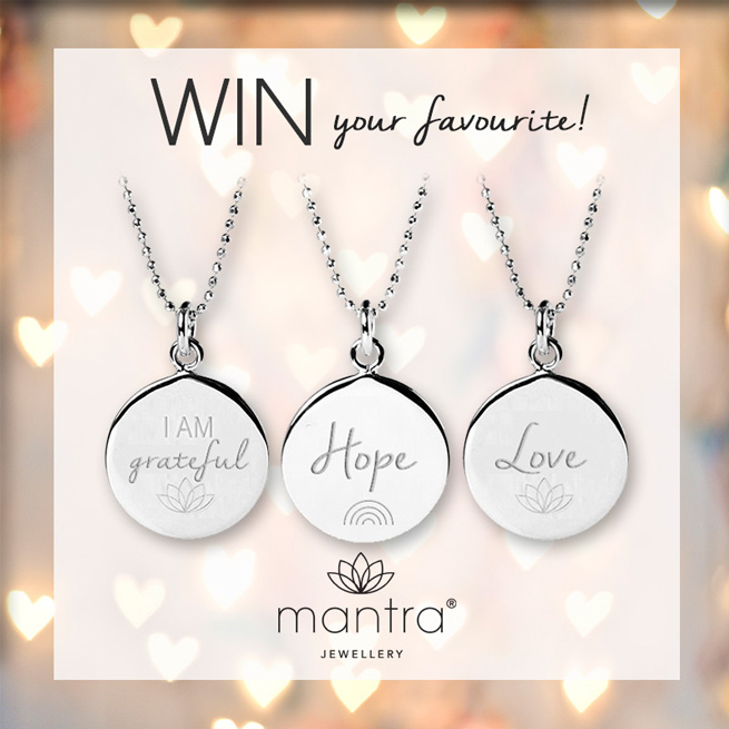 Win a personalised necklace Win a personalised necklace