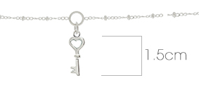 key bracelet dimensions