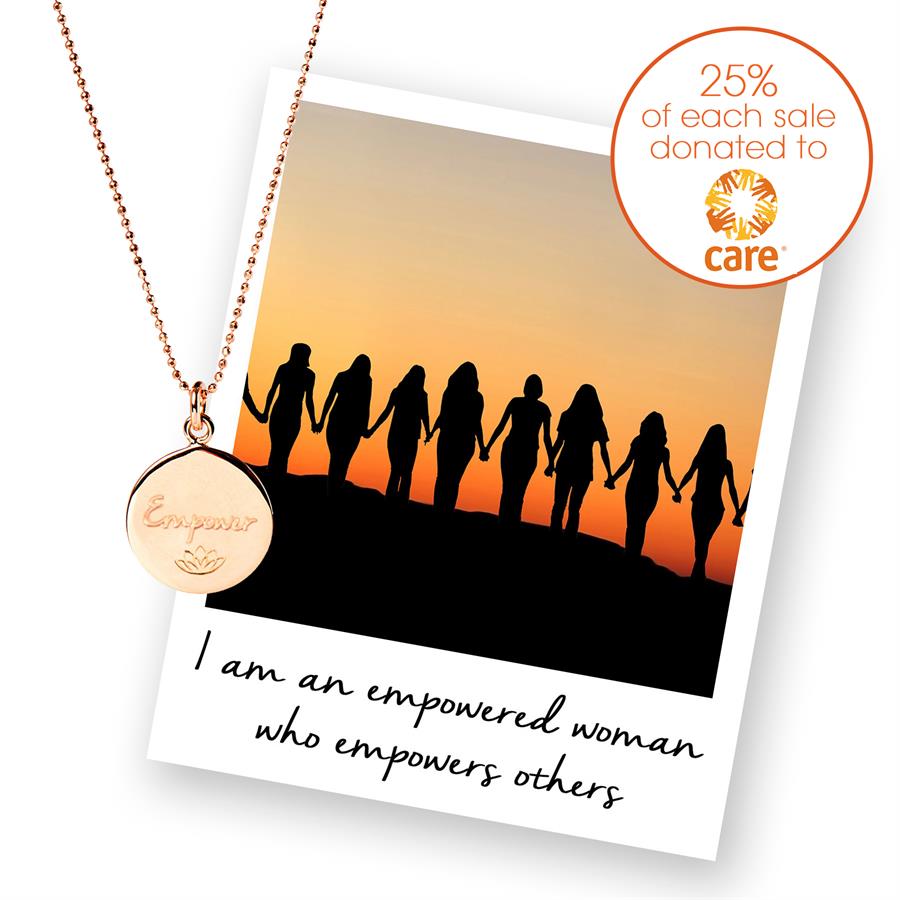 Empower Charity Necklace for Care International