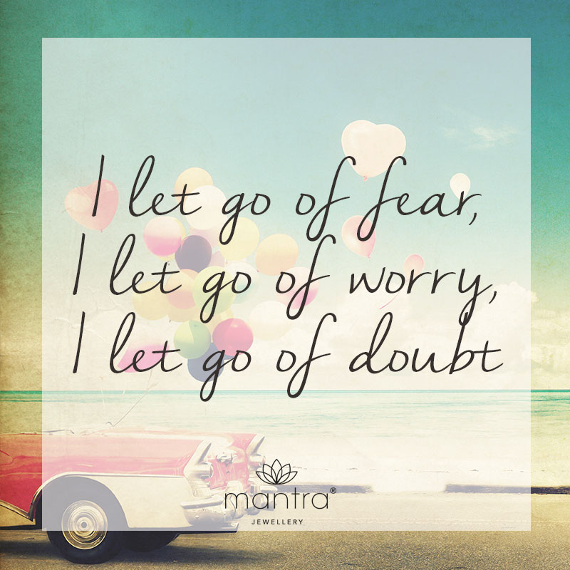 Let Go Necklace - New Year Affirmation Let Go Necklace - New Year Affirmation