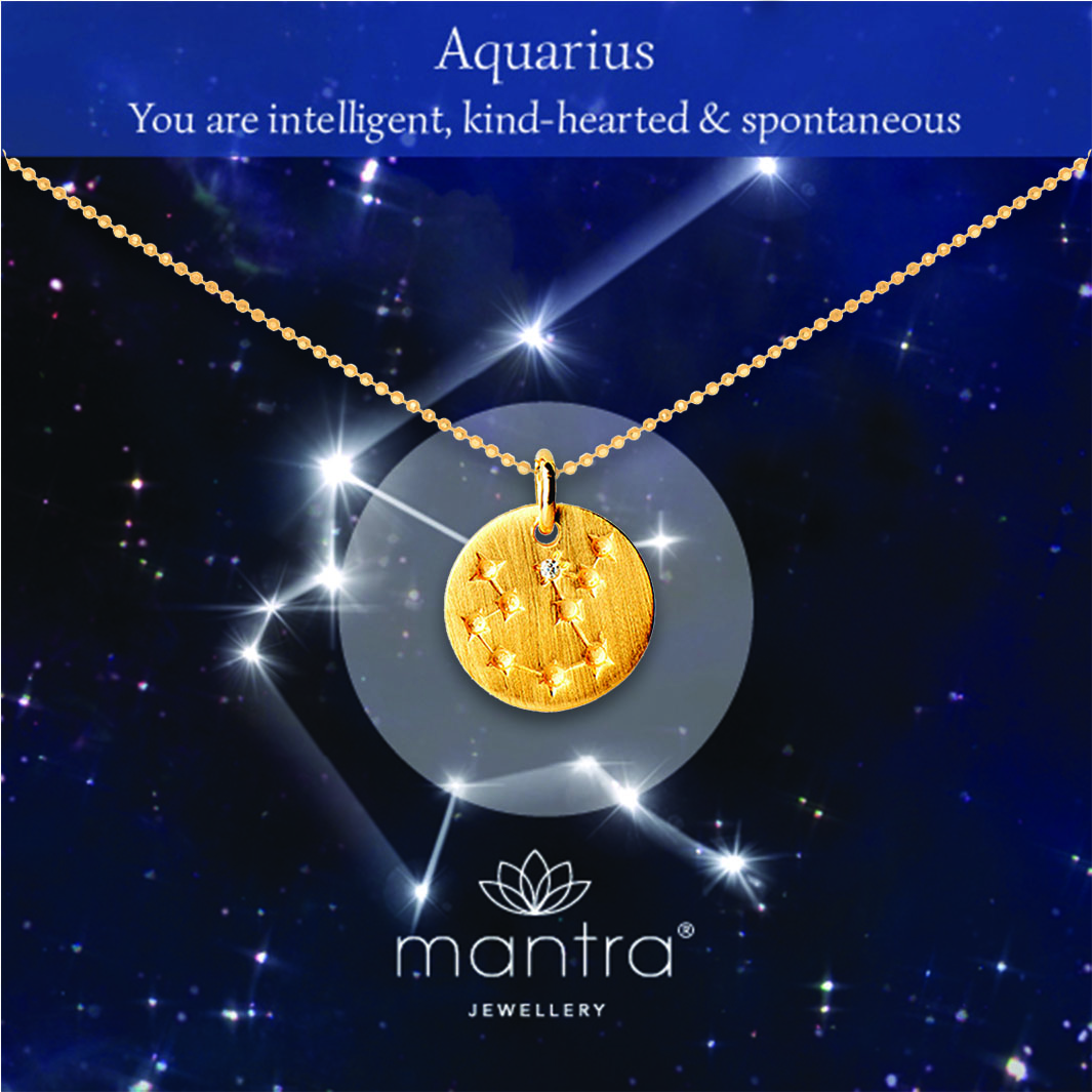 mantra aquarius necklace