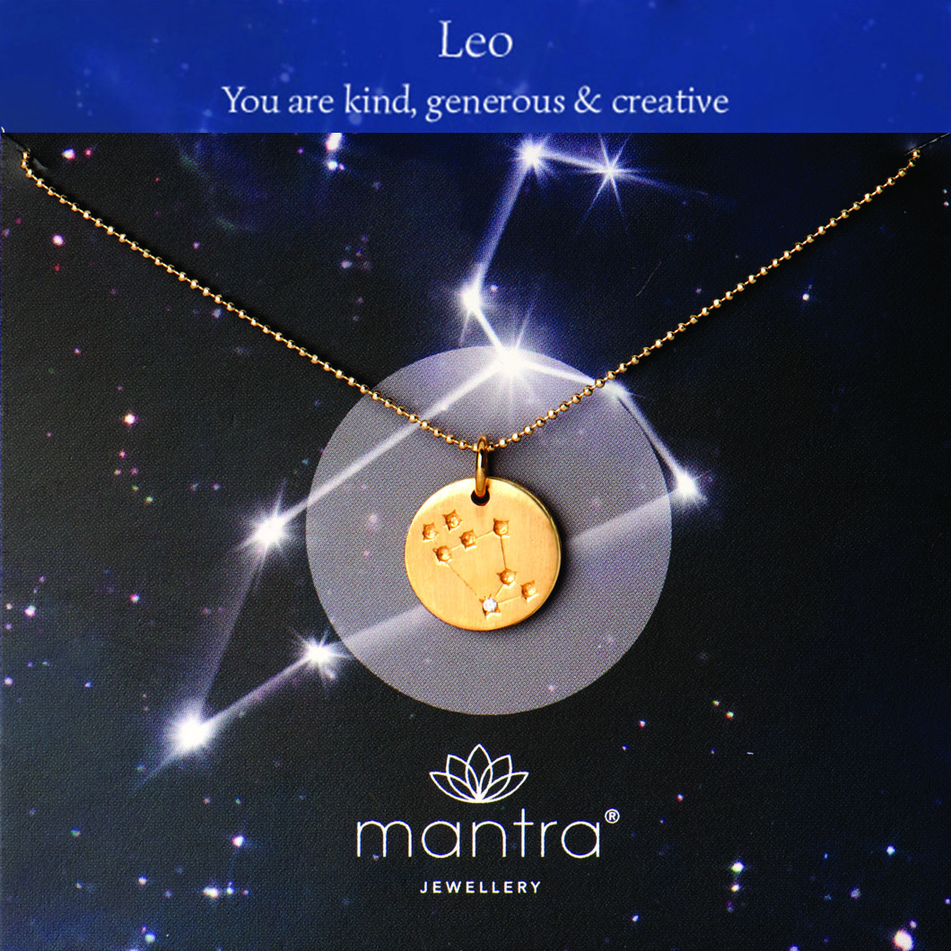 mantra leo necklace
