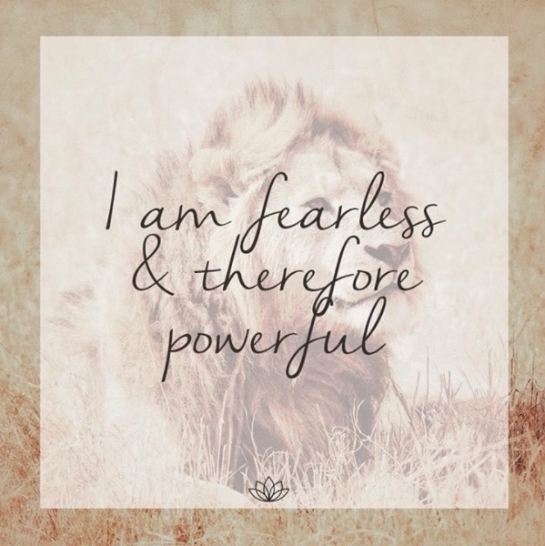 Be Fearless Quote