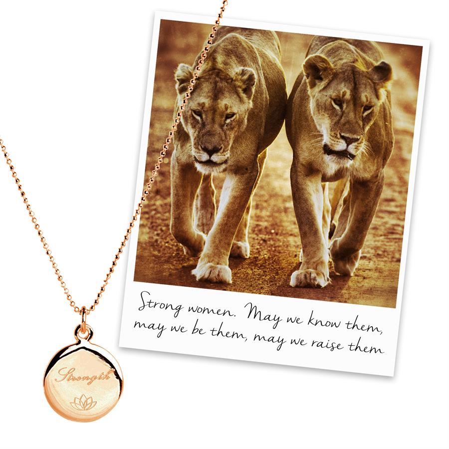 15 % off Strength Necklace