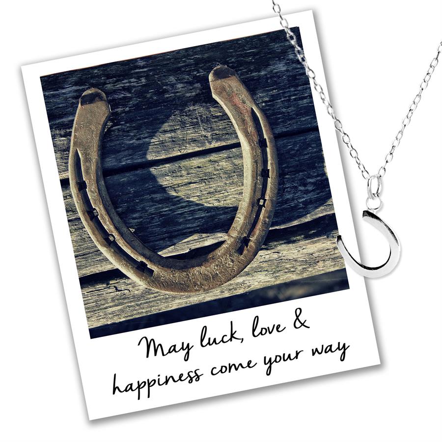 Horseshoe Necklace - Luck