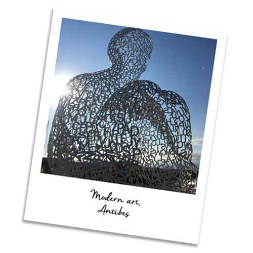 Modern art in Antibes Modern art in Antibes