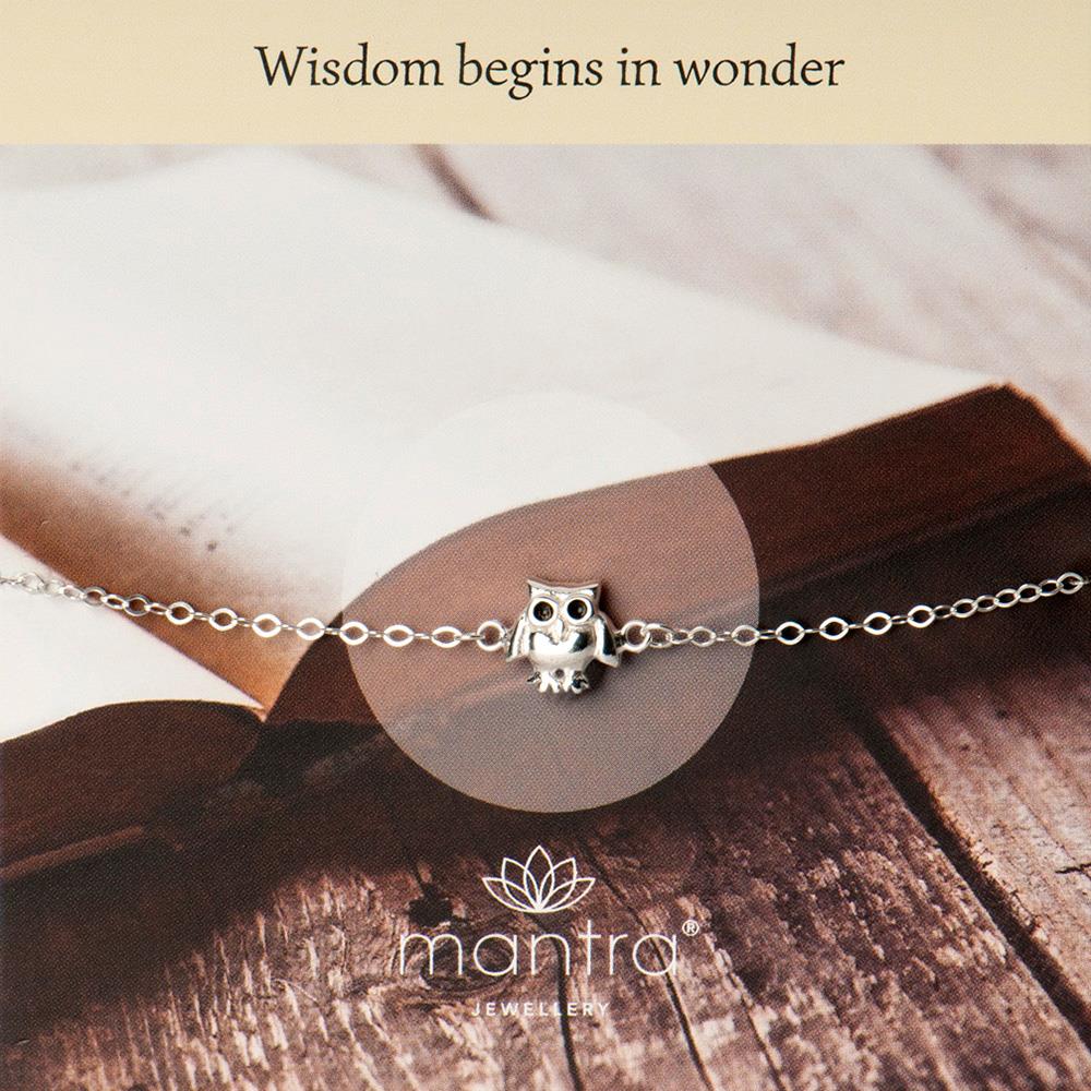 Owl Bracelet for Teachers' Day Gift Owl Bracelet for Teachers' Day Gift