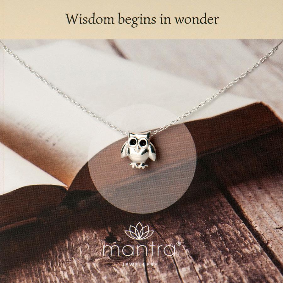 Owl Necklace for Teachers' Day Gift Owl Necklace for Teachers' Day Gift