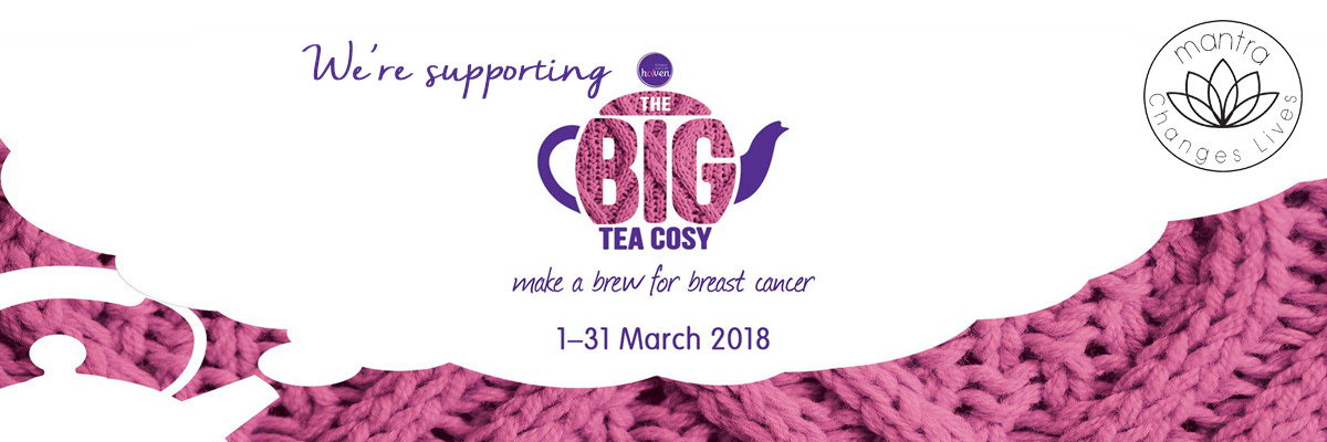 Tea cosy for breast cancer haven - Mantra Jewellery