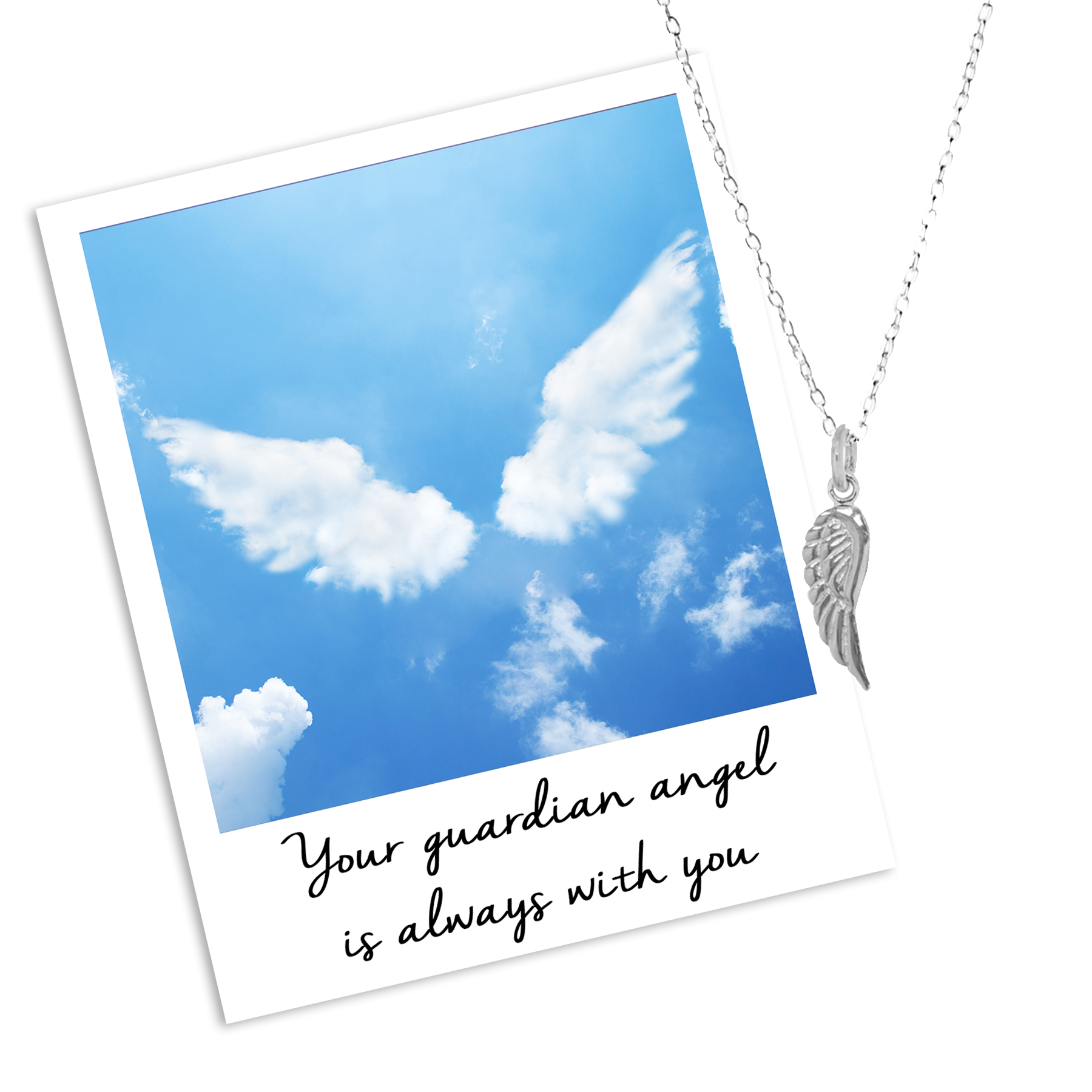 angel wing necklace