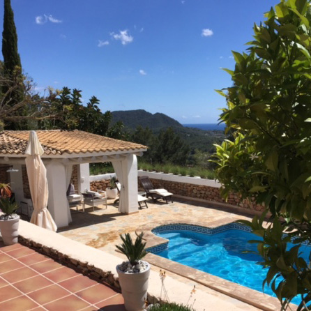 Ibiza villa with pool