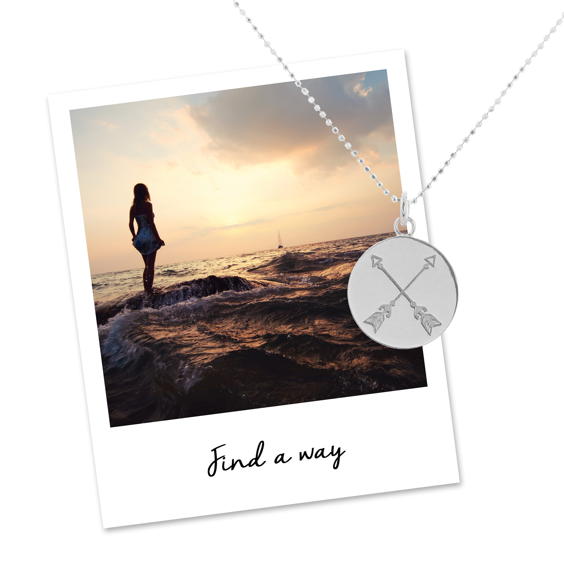 Mantra Find A Way Necklace