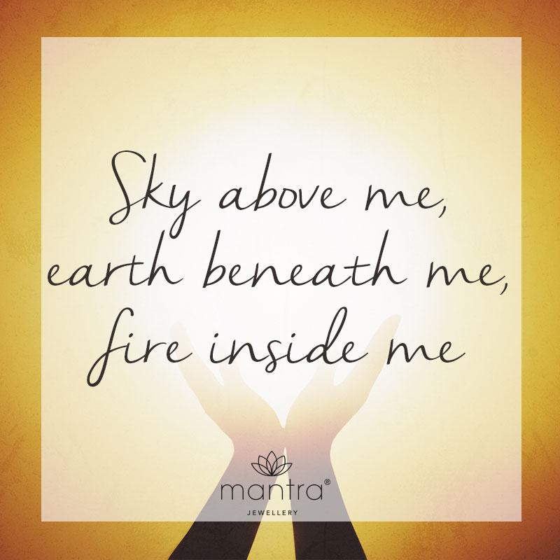 Sky, earth, fire quotes