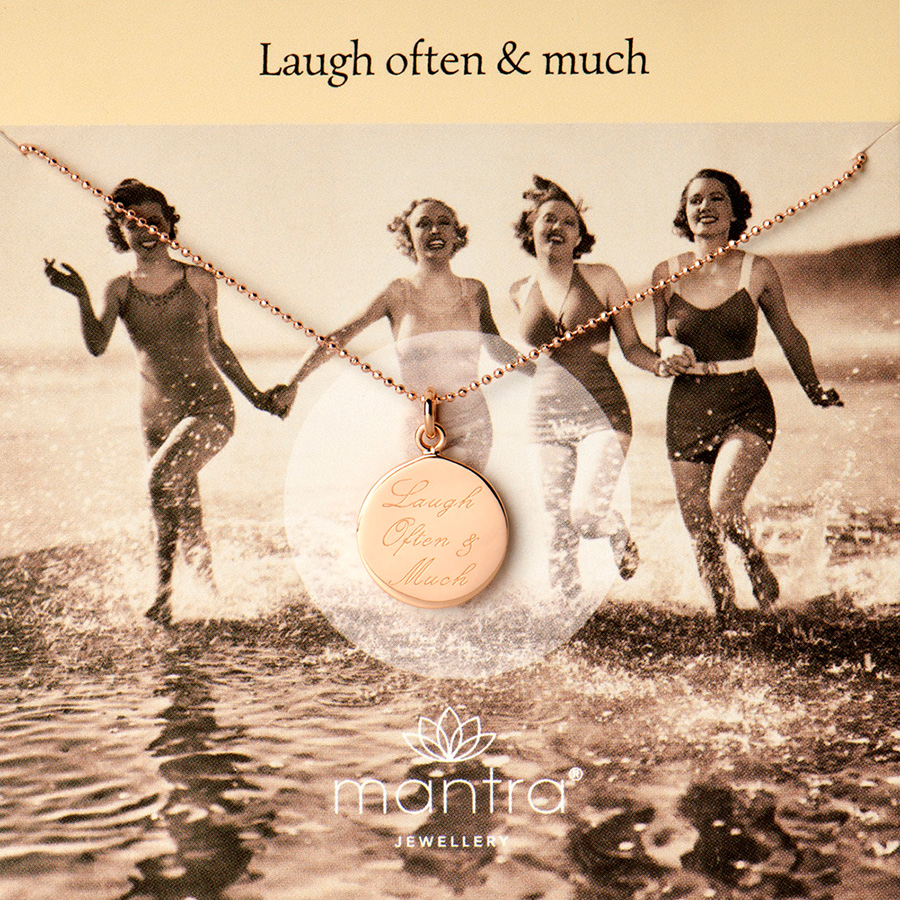 laugh often and much necklace