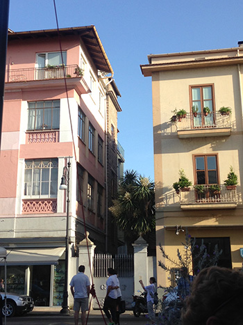 Beautiful buildings in Sorrento