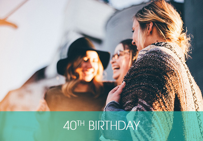 Inspiring 40th Birthday Gifts