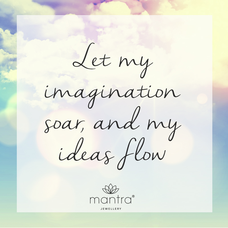 Let my imagination soar and my ideas flow quote