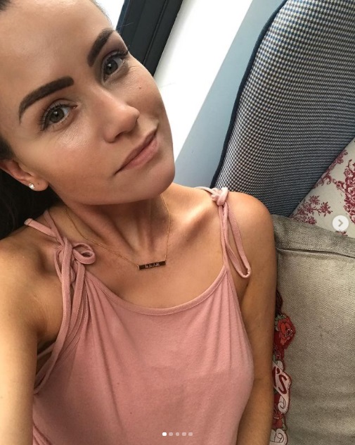 Holly Matthews wearing Unbreakable Necklace