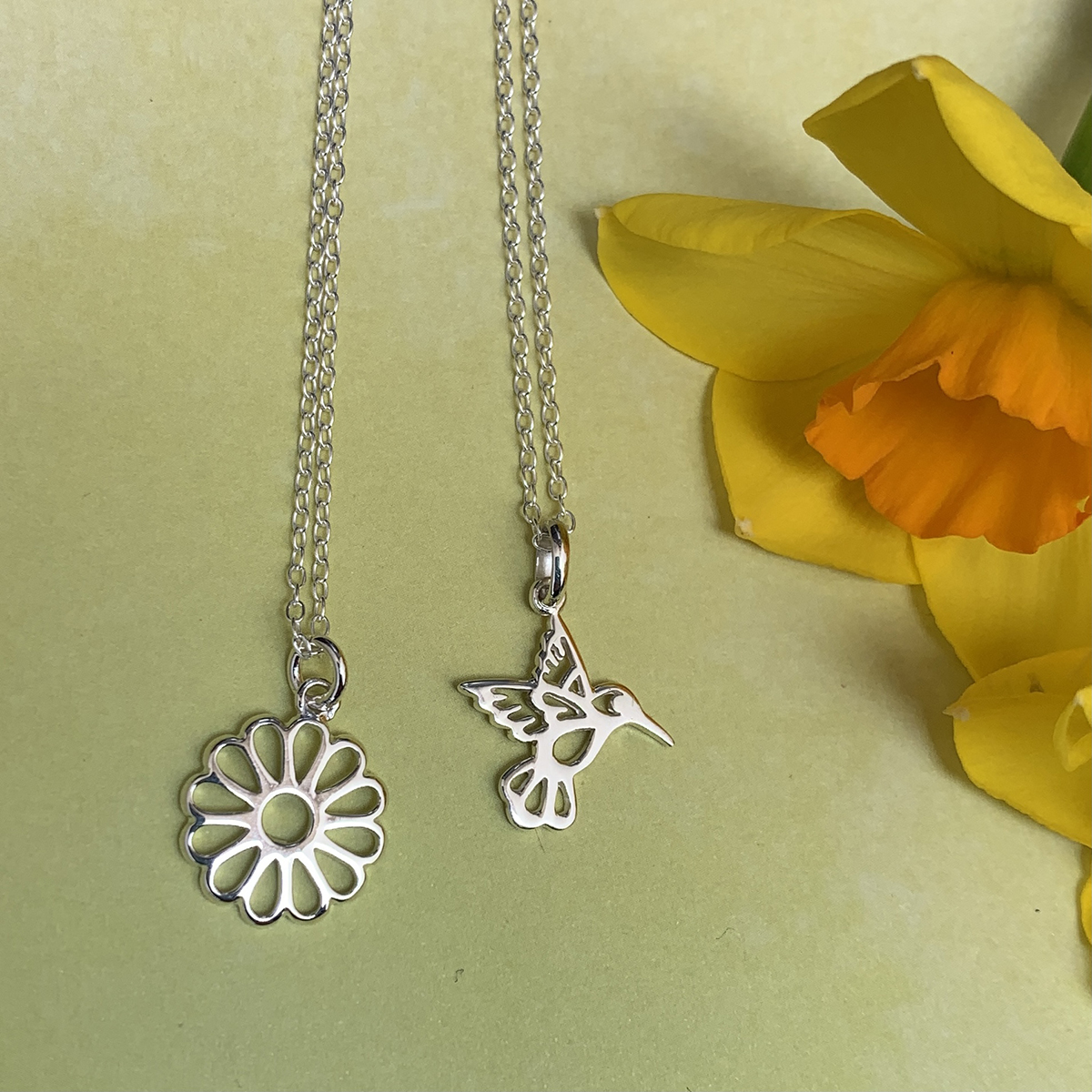 Sterling Silver Symbol Necklaces Photography