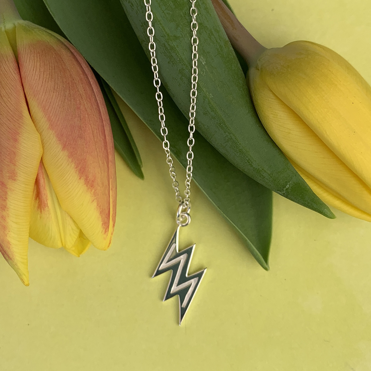 Dainty Lightning Necklace