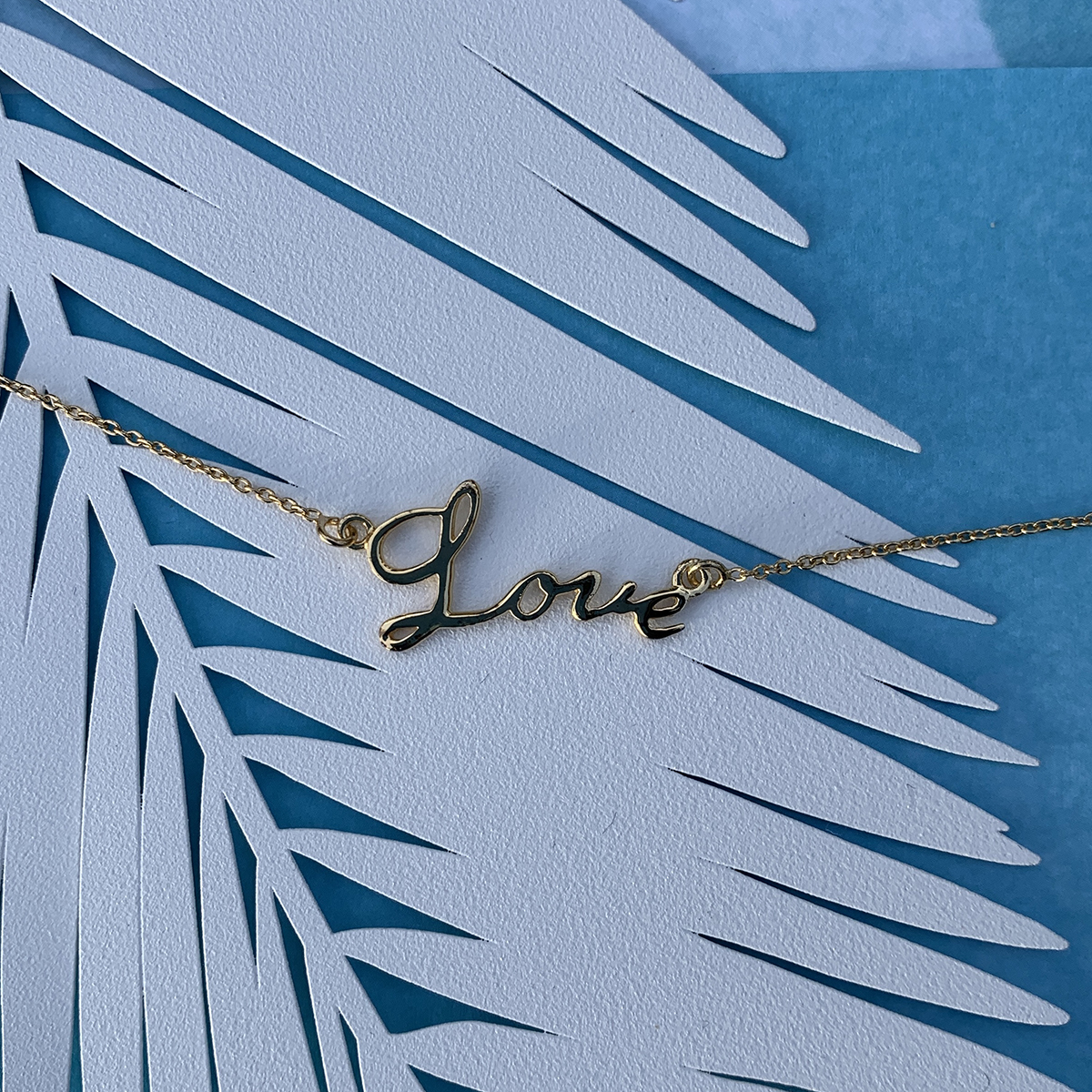 Love Script Bracelet Photoshoot