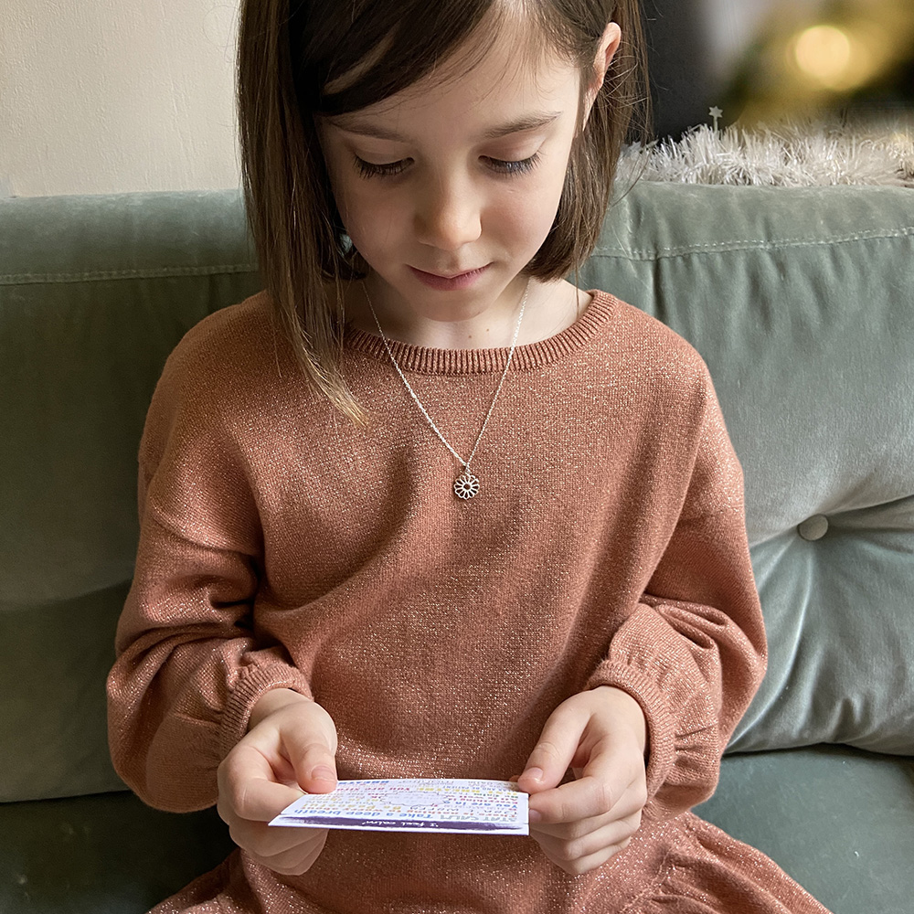 Daisy Childrens Charm Pendant Necklace