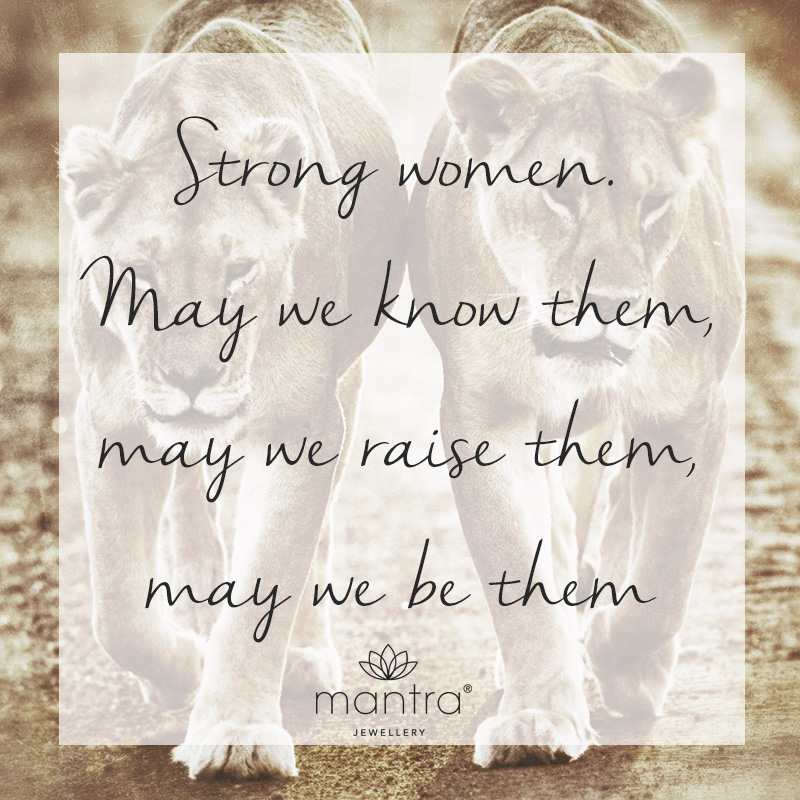 mantra for strong women