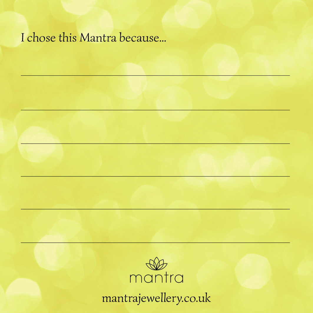 Mantra Gift Message
