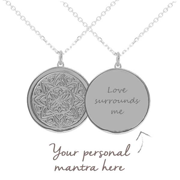 Personalised myMantra Mandala Necklace