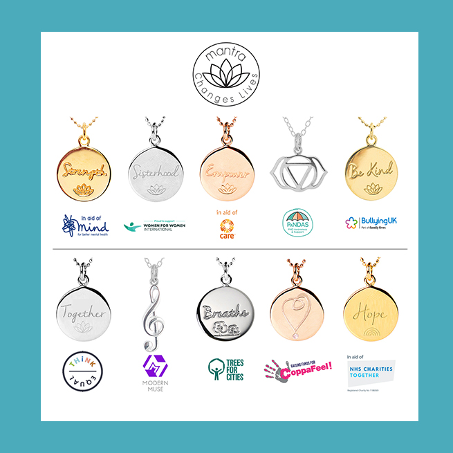 Mantra Charity Necklaces