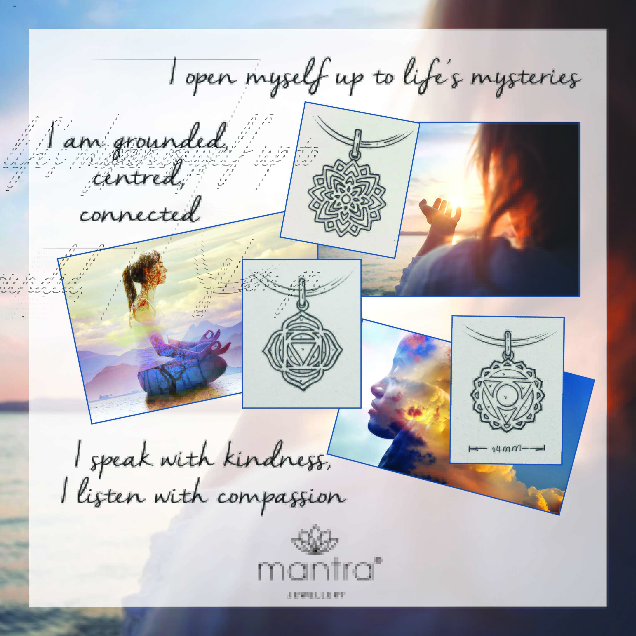 New Mantra Chakra Necklaces