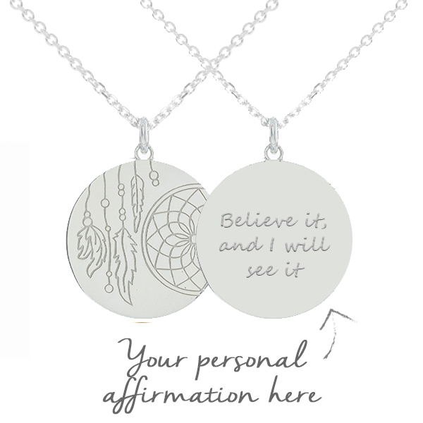 Persinalised Affirmation Necklace