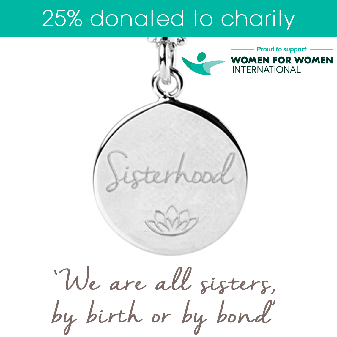 mantra sisterhood necklace