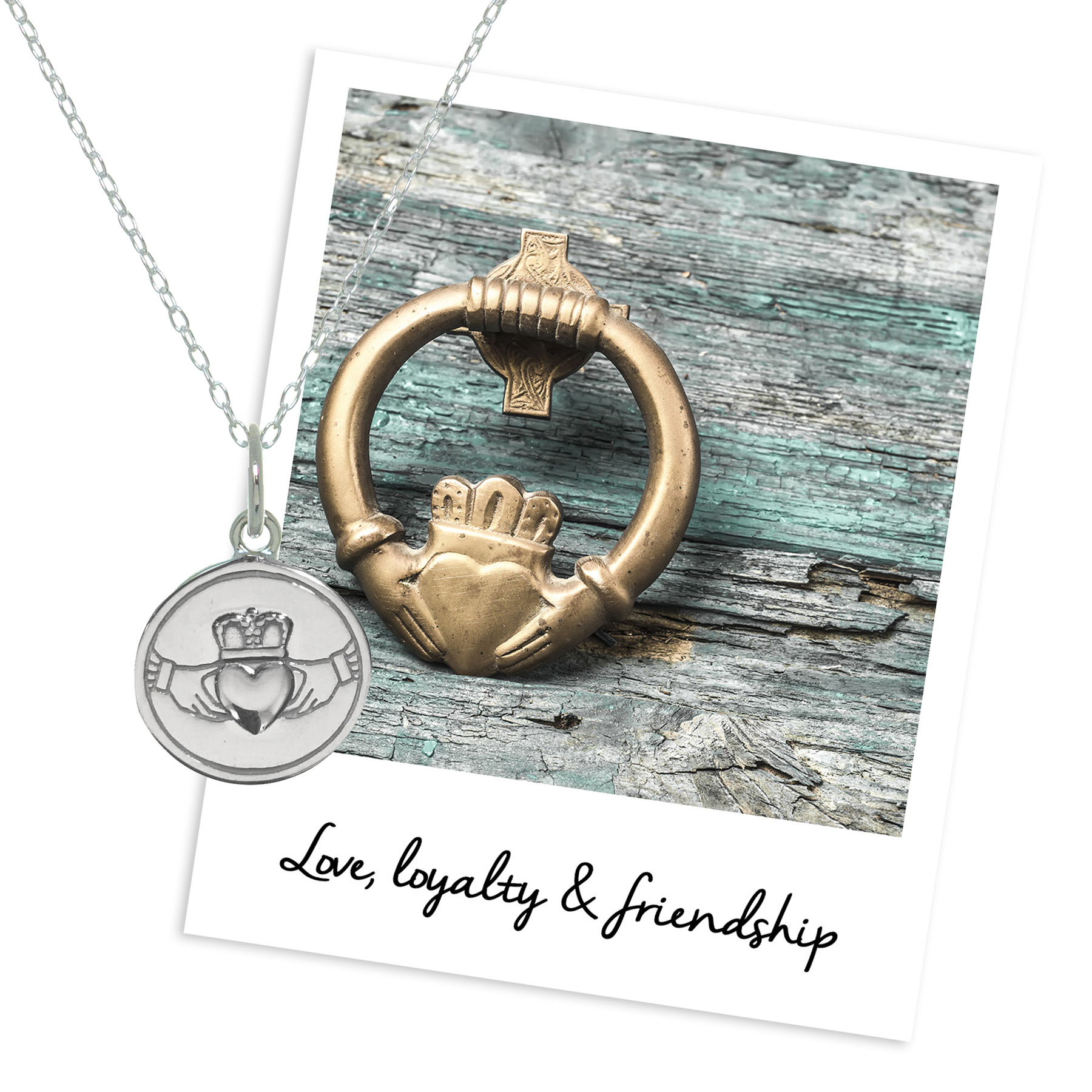 MANTRA CLADDAGH NECKLACE