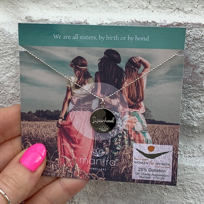 mantra sisterhood necklace