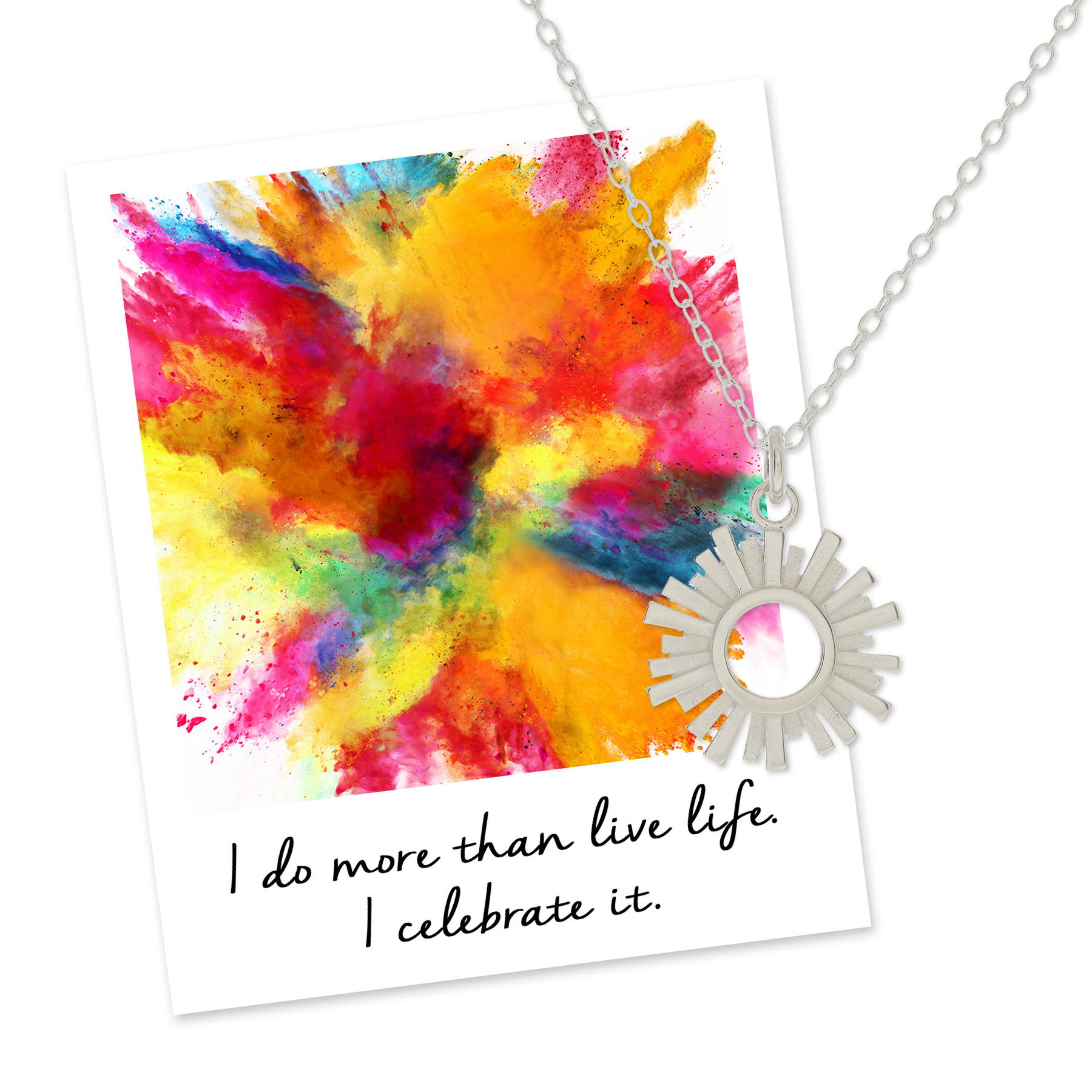 starburst necklace