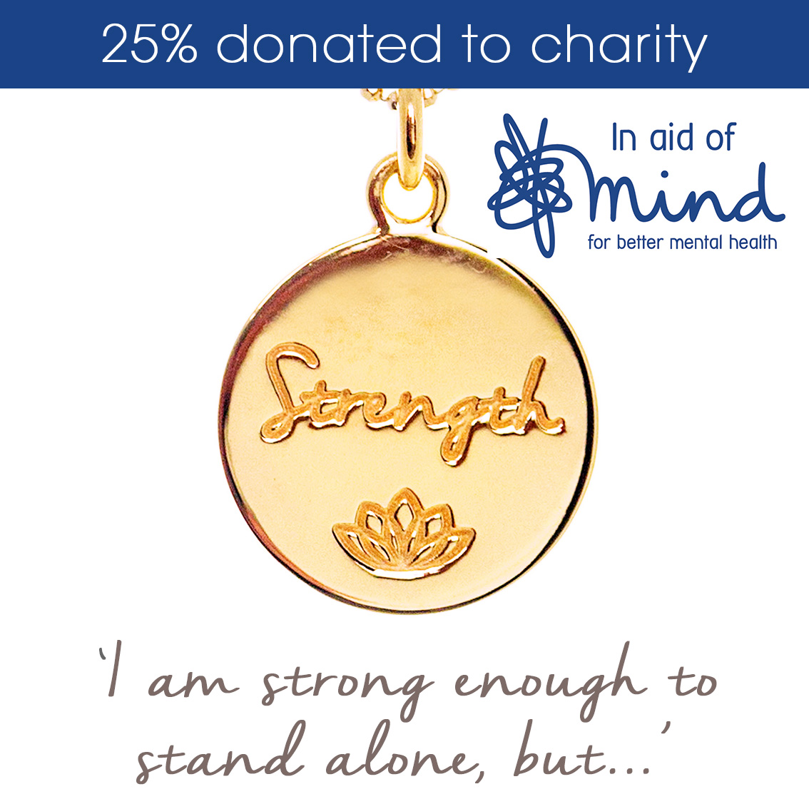 Mind Charity Necklace by Mantra