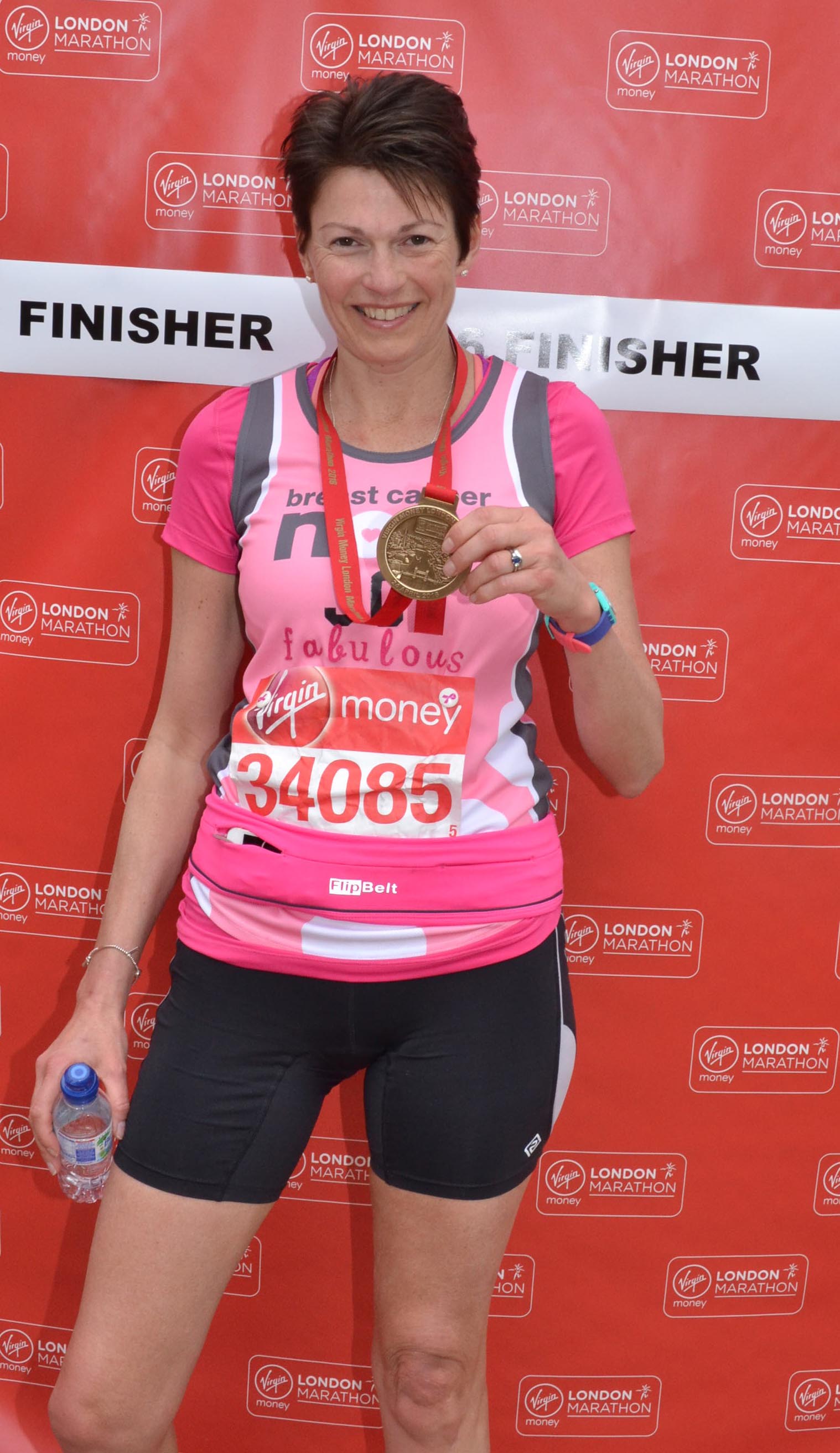 Jo Stroud at London Marathon