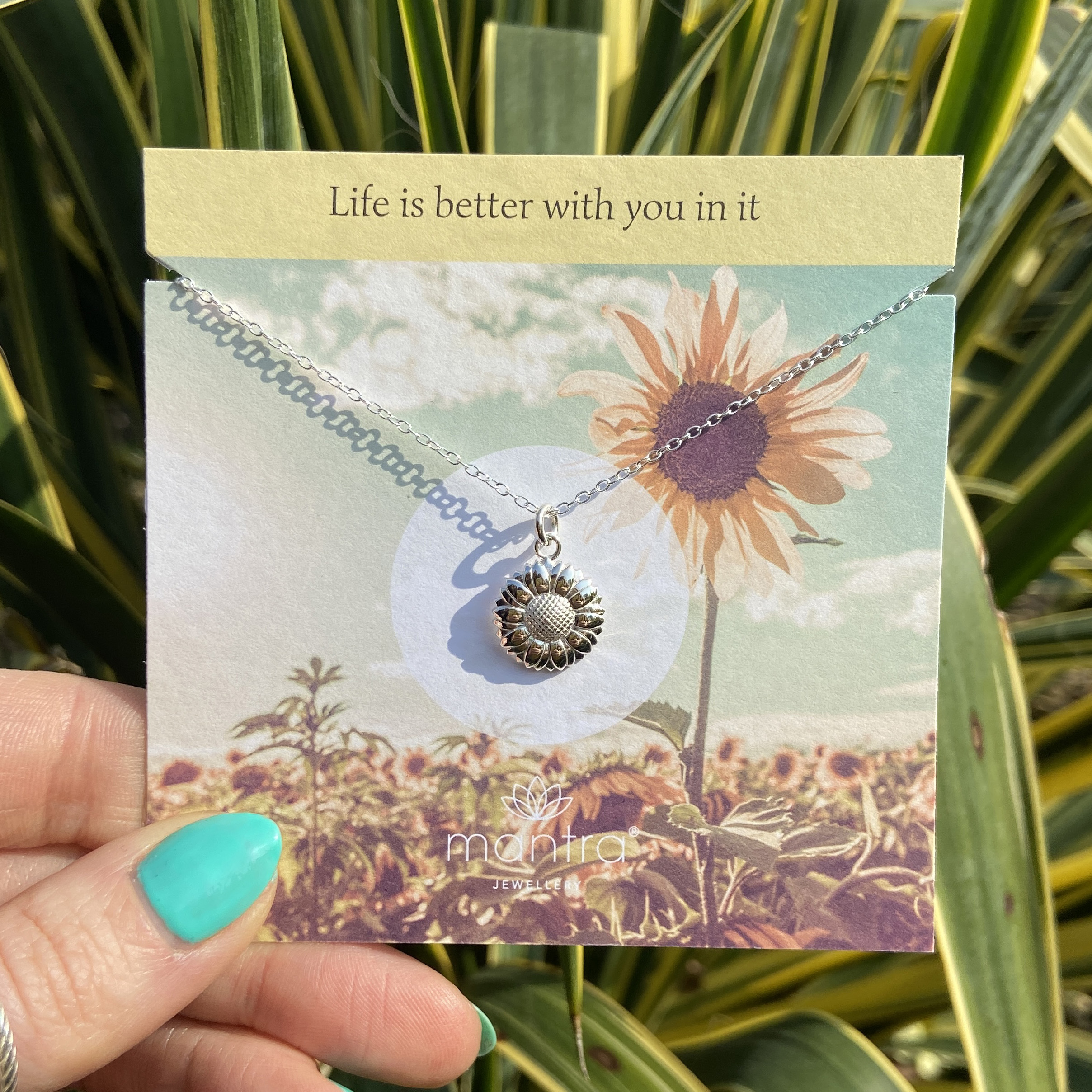 Sunflower Necklace