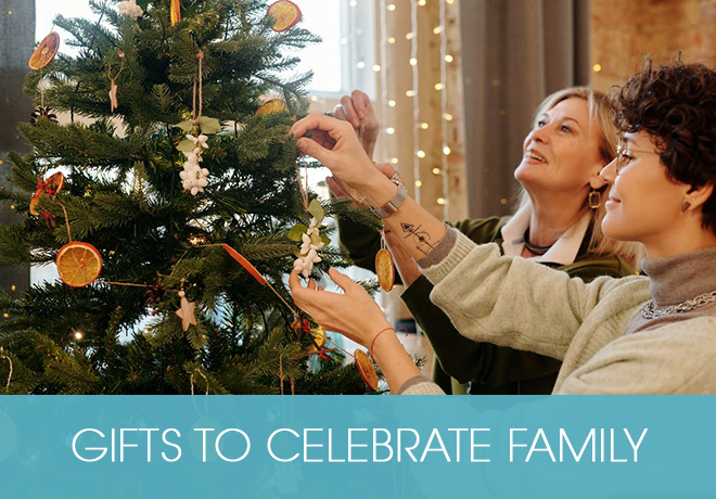 christmas gifts to celebrate family