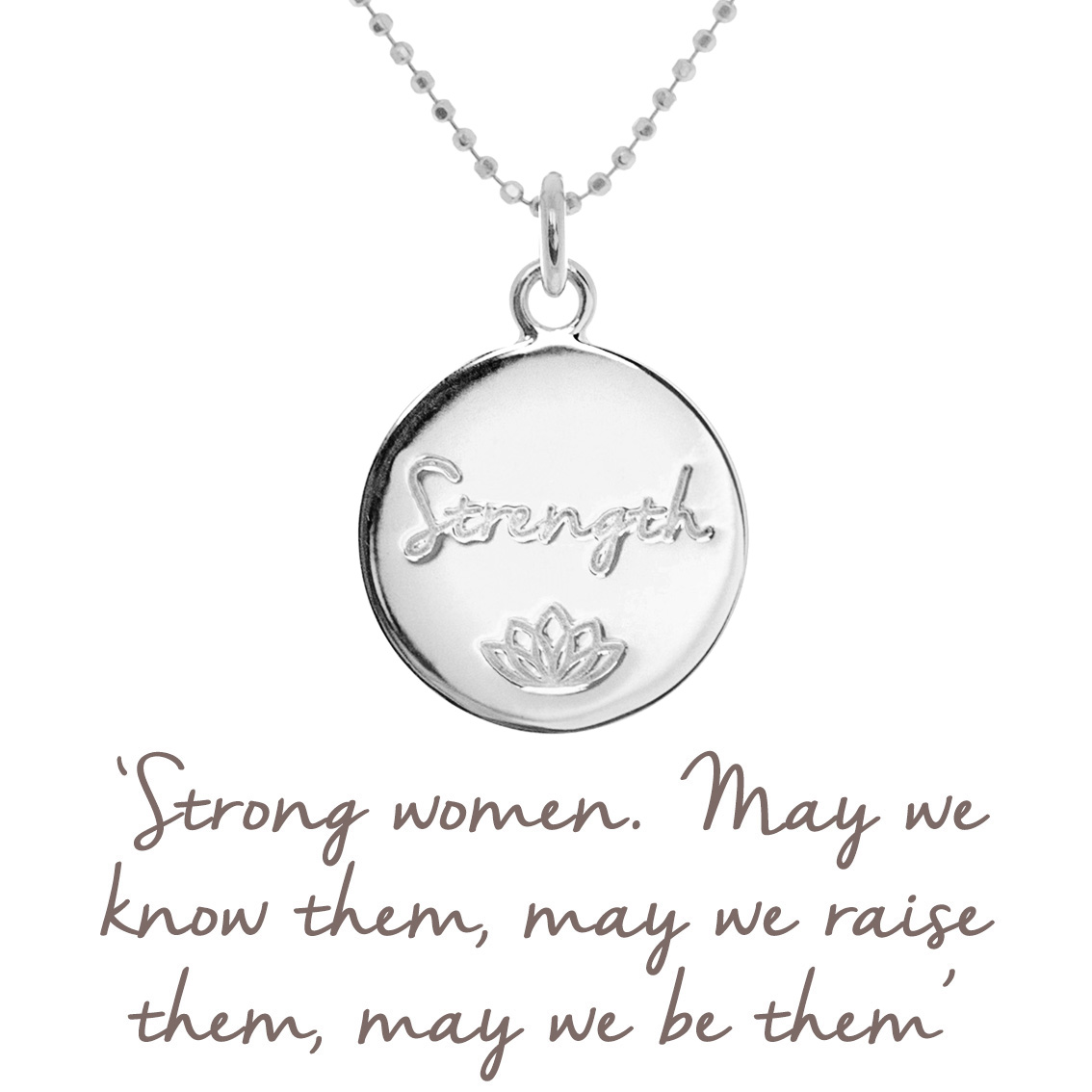 Strong Women Necklace